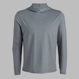 MÉLANGE ICE NYLON HOODIE