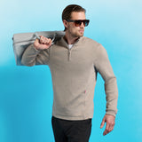 MERINO WOOL WINDBREAKER PULLOVER