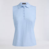 GEO 2 SILKY TECH NYLON SLEEVELESS POLO
