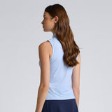 GEO 2 SILKY TECH NYLON SLEEVELESS POLO