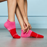 Women's Two Tone Fore Play Ankle Sock