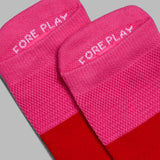 Women's Two Tone Fore Play Ankle Sock
