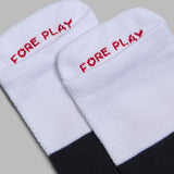 Women's Two Tone Fore Play Ankle Sock