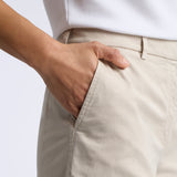 LTD RELEASE STRETCH COTTON GABARDINE BARREL LEG TROUSER