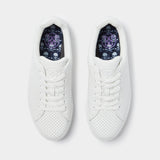 Perforated Leather Durf Snow