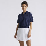 MICROPLEAT STRETCH WOVEN HIGHWAISTED SKORT