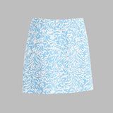 SCRIBBLE PERFORMANCE TWILL A-LINE SKORT