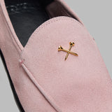 WOMEN'S METAL TEES SUEDE FLEX LOAFER