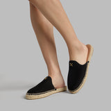 WOMEN'S METAL TEES NUBUCK ESPADRILLE
