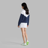 STRETCH SCUBA CHEVRON PULLOVER