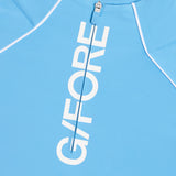 CONTRAST MESH SILKY TECH NYLON 1/4 ZIP PULLOVER
