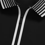 SILKY TECH NYLON QUARTER ZIP POLO