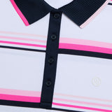 TECH PIQUÉ ENGINEERED STRIPE POLO
