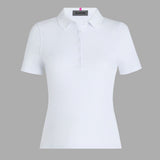 RIBBED TECH NYLON POLO