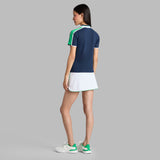 CONTRAST SLEEVE TECH PIQUÉ 1/4 ZIP POLO