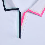 JOHNNY COLLAR RIBBED TECH SLEEVELESS POLO