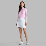 DITSY FLORAL TECH JERSEY LONG SLEEVE POLO