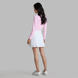DITSY FLORAL TECH JERSEY LONG SLEEVE POLO