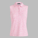 FIREWORKS SILKY TECH NYLON SLEEVELESS POLO