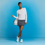 Pointelle G Crewneck Sweater