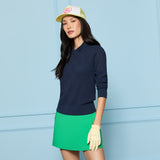 Pointelle G Crewneck Sweater