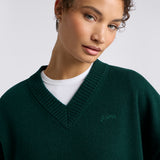G SCRIBE OVERSIZED CASHMERE SWEATER VEST