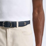 Circle G'S Leather Stretch Belt