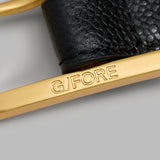 MEN'S LUXE PEBBLE LEATHER BELT