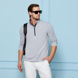 Brushed Back Tech 1/4 Zip Pullover