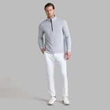 Brushed Back Tech 1/4 Zip Pullover