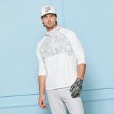 HYBRID 1/4 ZIP HOODED PULLOVER