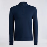 BRUSHED BACK TECH TERRY 1/4 ZIP PULLOVER