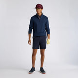 BRUSHED BACK TECH TERRY 1/4 ZIP PULLOVER
