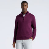 DUNES COTTON QUILTED 1/4 ZIP PULLOVER