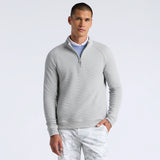 DUNES COTTON QUILTED 1/4 ZIP PULLOVER