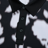 BLUR FLORAL TECH JERSEY POLO