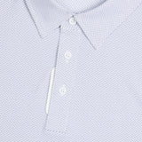 FINE STRETCH JACQUARD POLO