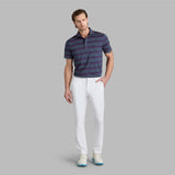 MULTI STRIPE TECH PIQUÉ PERFORMANCE POLO