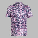OPTIC FLORAL TECH STRETCH JERSEY POLO