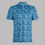 OPTIC FLORAL TECH STRETCH JERSEY POLO