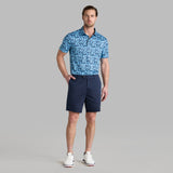 OPTIC FLORAL TECH STRETCH JERSEY POLO