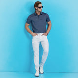 MÉLANGE ICE NYLON POLO