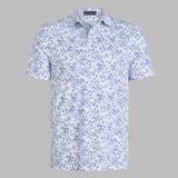 SCATTERED DITZY TECH JERSEY POLO