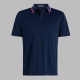 CAMO COLLAR PERFORMANCE PIQUÉ POLO