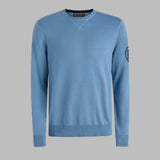 CIRCLE G MERINO WOOL CREWNECK SWEATER