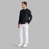CIRCLE G MERINO WOOL CREWNECK SWEATER