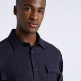 BRUSHED FLANNEL OVERSHIRT