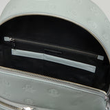 EMBOSSED SKULL & TEES LEATHER BACKPACK