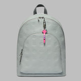 EMBOSSED SKULL & TEES LEATHER BACKPACK