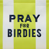 PRAY FOR BIRDIES CANVAS SQUARE BAG